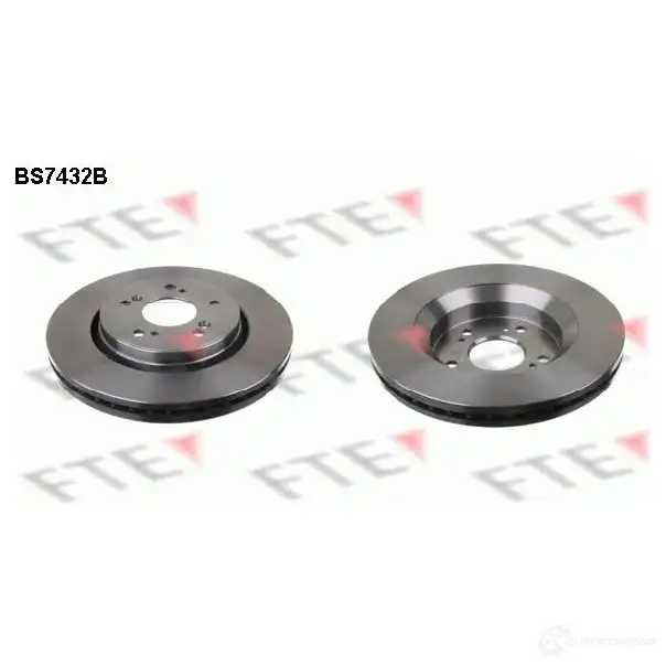 Тормозной диск FTE 607861 GD9 DC4 BS7432B 4028569699806 изображение 0