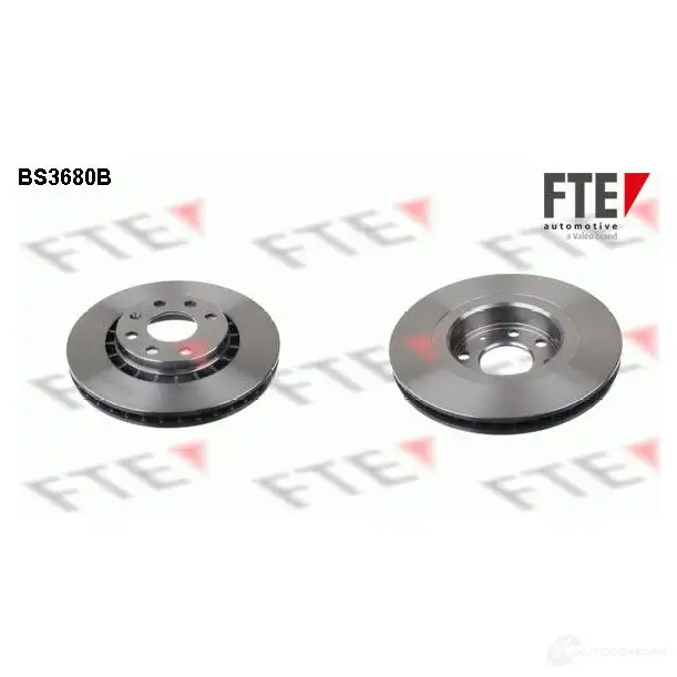 Тормозной диск FTE PHP DNH5 606228 4028569689616 BS3680B