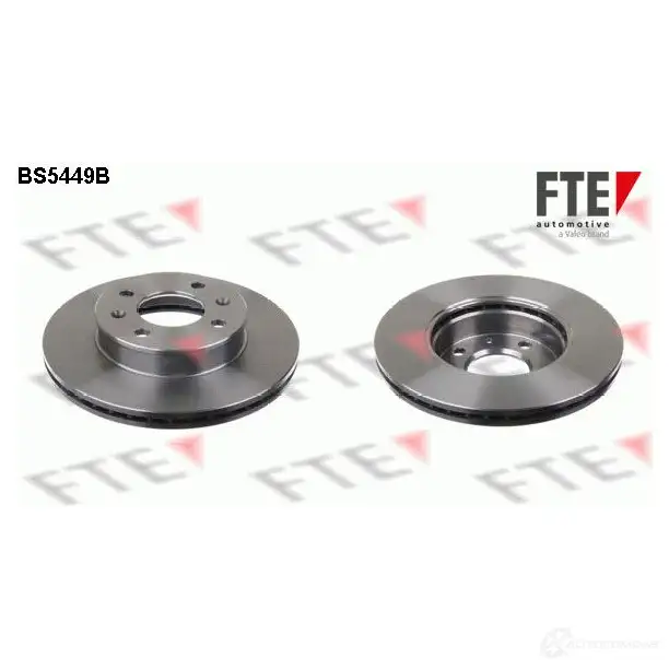 Тормозной диск FTE H7 7D8YX BS5449B 4028569694771 607122