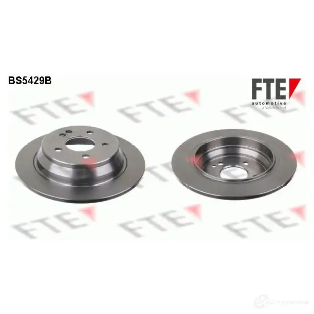 Тормозной диск FTE 607083 BS5429B QV19H V 4028569694603 изображение 0