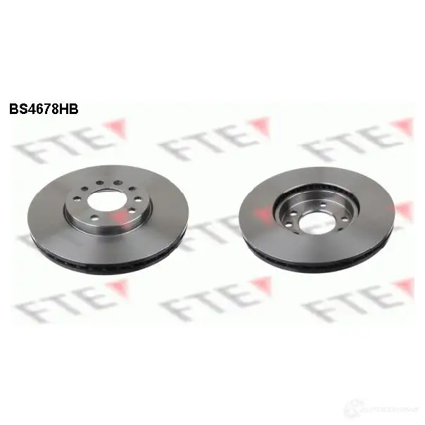 Тормозной диск FTE YC2YS 7L 4028569472720 BS4678HB 606583 изображение 0