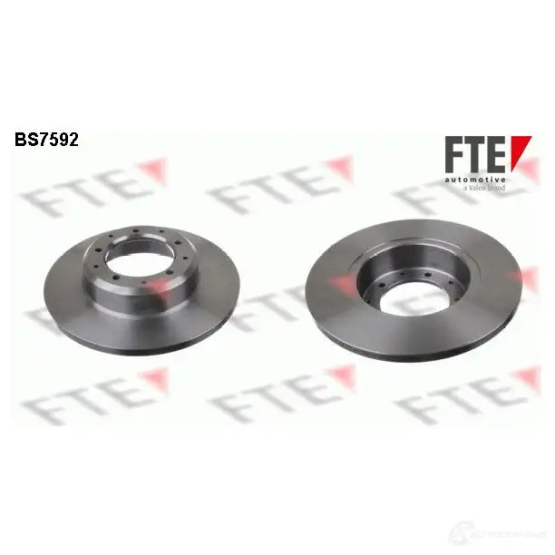 Тормозной диск FTE BS7592 4028569702902 B2PF S 608093