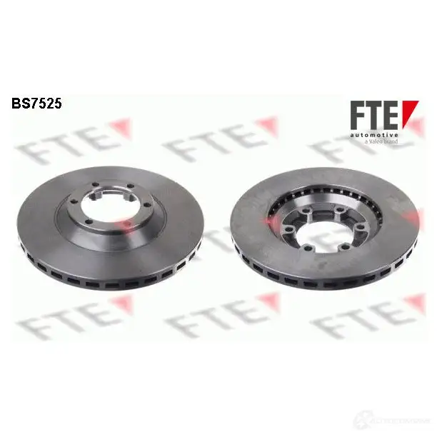 Тормозной диск FTE BS7525 607991 4028569701622 LSH6F G