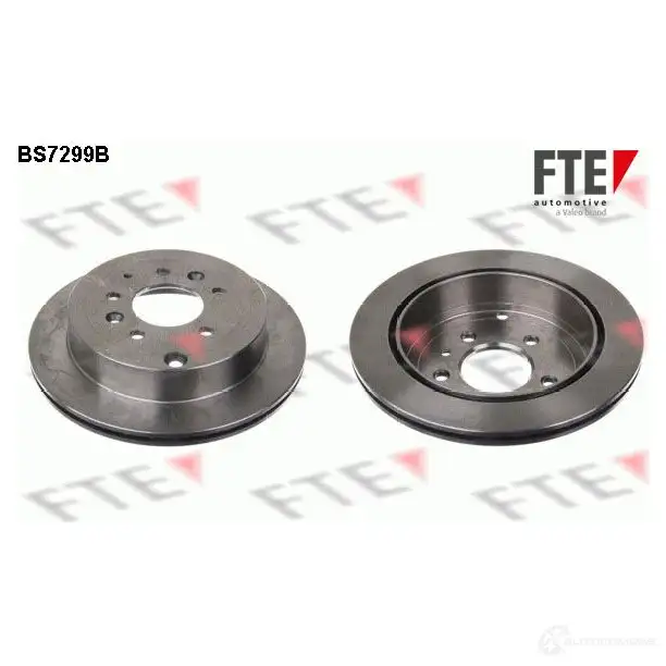 Тормозной диск FTE 607669 4028569697581 BS7299B RD9F6U K изображение 0