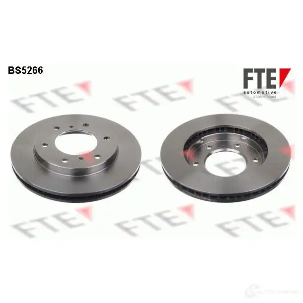 Тормозной диск FTE 6 7S8E 606895 BS5266 4028569436517