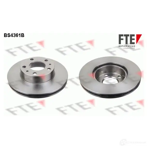 Тормозной диск FTE VWZY H 4028569690940 BS4361B 606396