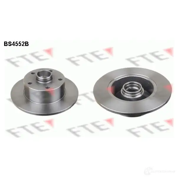 Тормозной диск FTE WIZS 1BQ BS4552B 4028569691480 606481 изображение 0