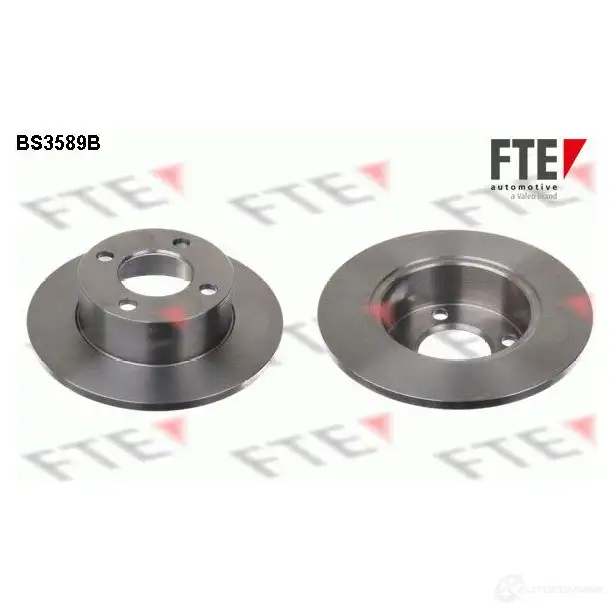 Тормозной диск FTE 606189 4 MURZA3 BS3589B 4028569689296