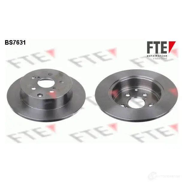 Тормозной диск FTE 608152 4028569703633 BS7631 3 WZCU