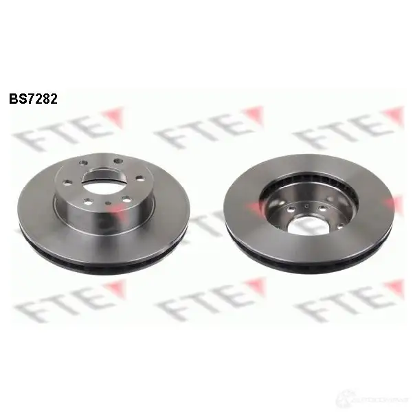 Тормозной диск FTE 607644 M35 EC1 4028569498539 BS7282 изображение 0