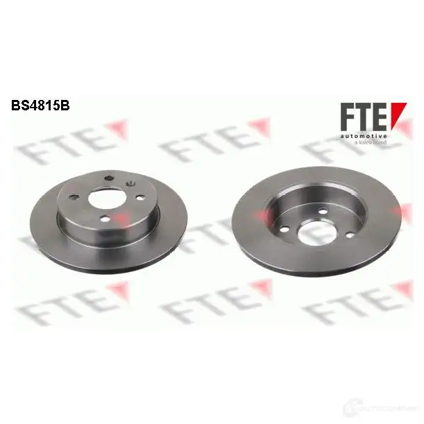 Тормозной диск FTE BS4815B T 35YX1 606703 4028569692678
