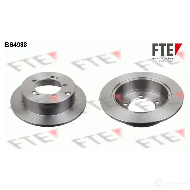 Тормозной диск FTE 4028569447032 BS4988 606733 B0H4M O