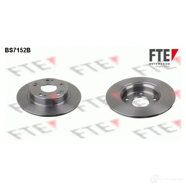 Тормозной диск FTE 607396 4028569696188 BS7152B N XBL2
