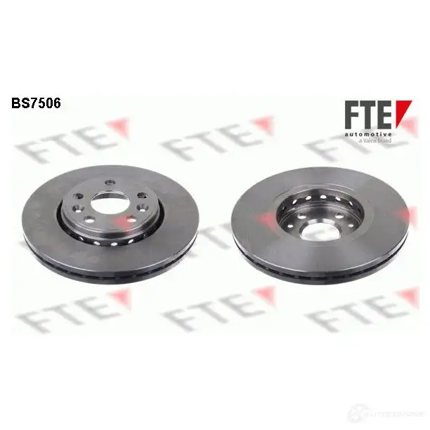 Тормозной диск FTE 607963 4028569701240 A XYV611 BS7506 изображение 0