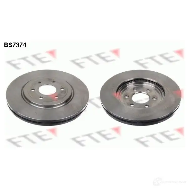 Тормозной диск FTE 4028569698656 L 89EUK BS7374 607778 изображение 0