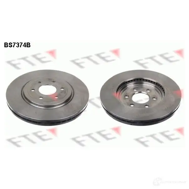 Тормозной диск FTE 4028569698663 607779 BS7374B YFB QL изображение 0