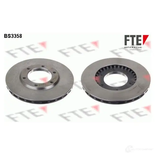 Тормозной диск FTE 606110 4028569029351 bs3358 8S L4GZ