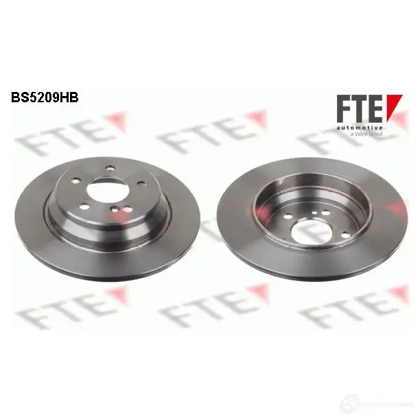 Тормозной диск FTE 4028569472577 606837 BS5209HB HZWF 5Y
