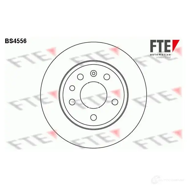 Тормозной диск FTE 4028569026732 BS4556 606485 9LTY 02F