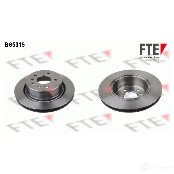 Тормозной диск FTE 4028569446677 BS5315 7M SDUE5 606942