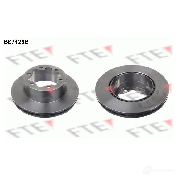 Тормозной диск FTE 4028569695945 BS7129B 607351 D 7L2M