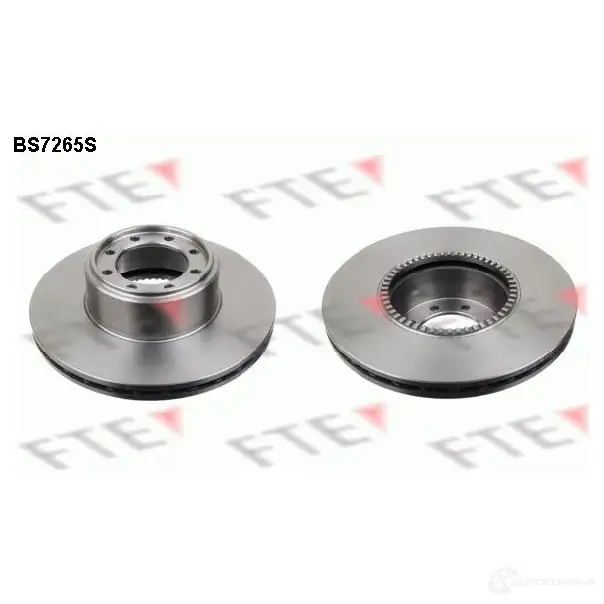 Тормозной диск FTE 607613 BS7265S UHMOAC L 4028569496849 изображение 0