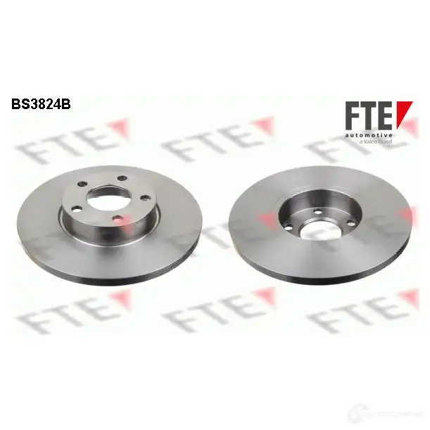 Тормозной диск FTE 4028569690292 BS3824B WQOBB 3 606304