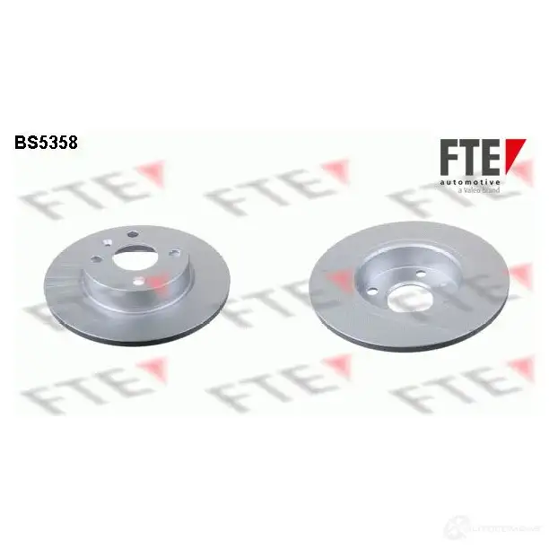 Тормозной диск FTE BS5358 4028569410111 5DOWZ M 606985 изображение 0