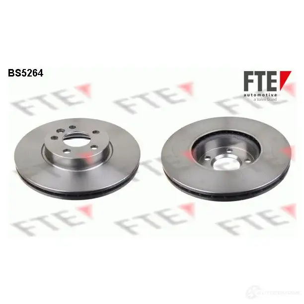 Тормозной диск FTE 606892 IHNE YG BS5264 4028569414010 изображение 0