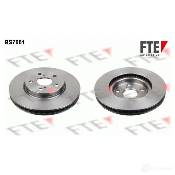 Тормозной диск FTE E TDRJ 608197 4028569704210 BS7661 изображение 0