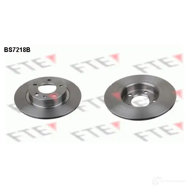 Тормозной диск FTE 4028569486826 0K0T 8 607532 BS7218B изображение 0