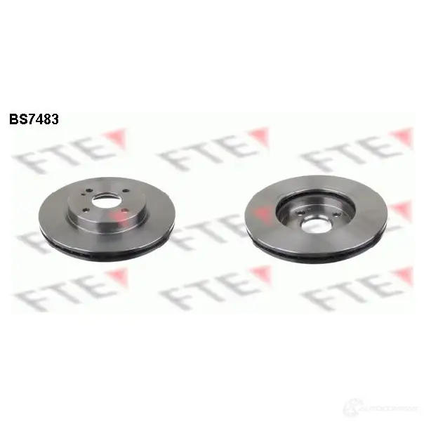 Тормозной диск FTE BS7483 4028569700809 607922 H70E O изображение 0