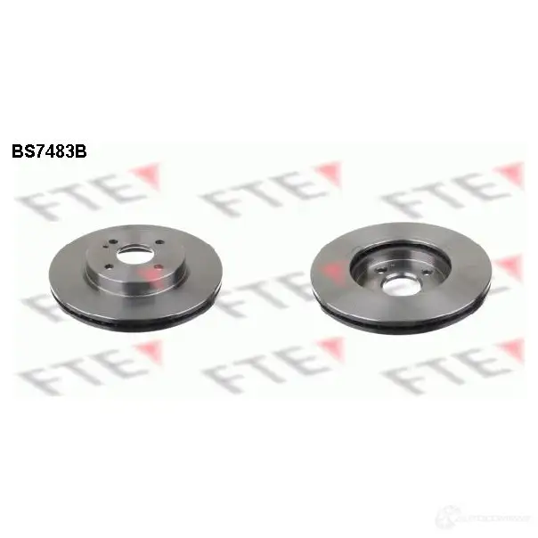 Тормозной диск FTE BS7483B 4028569700816 8TQ 8I 607923 изображение 0