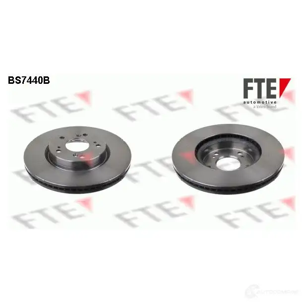 Тормозной диск FTE BS7440B I4ZAJ0 P 4028569699967 607873