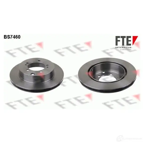 Тормозной диск FTE FSUZ 2VN 4028569700342 607891 BS7460 изображение 0