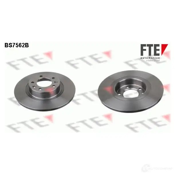 Тормозной диск FTE BS7562B 608048 7 SEXJK 4028569702346