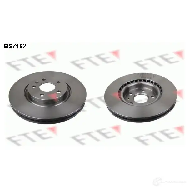 Тормозной диск FTE C2FX CEH 4028569484211 607478 BS7192 изображение 0