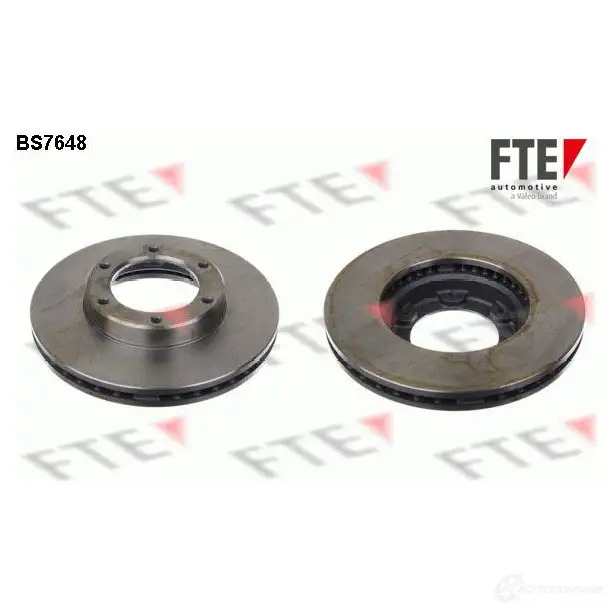 Тормозной диск FTE 4028569703954 608182 A3822 N1 BS7648 изображение 0