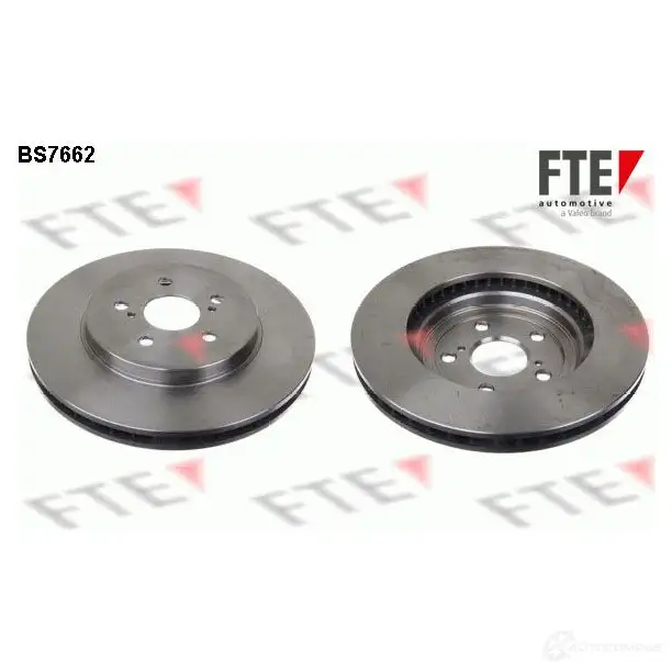 Тормозной диск FTE I CQEKS BS7662 4028569704234 608198 изображение 0
