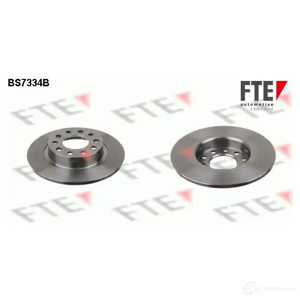 Тормозной диск FTE 607728 4028569697895 BS7334B MVP AE81 изображение 0