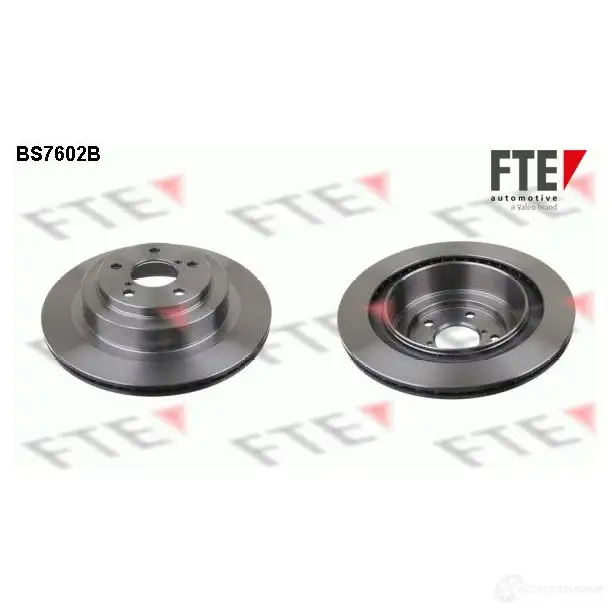 Тормозной диск FTE BS7602B 4028569703114 1 KAN0 608108 изображение 0