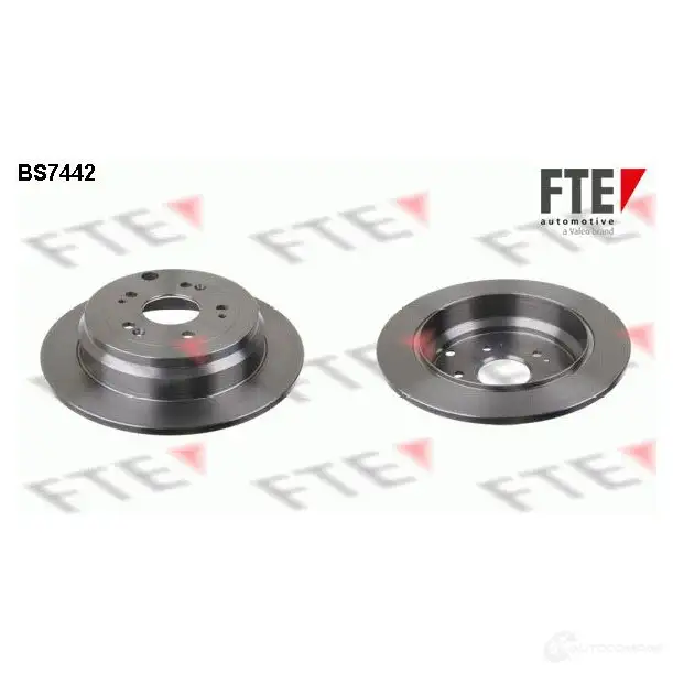 Тормозной диск FTE 4028569699998 BS7442 S3HB 0 607876