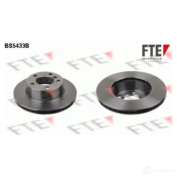 Тормозной диск FTE P89 0PJ BS5433B 607090 4028569694641 изображение 0
