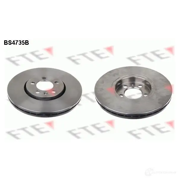 Тормозной диск FTE SLFQ XIZ BS4735B 4028569692180 606611 изображение 0