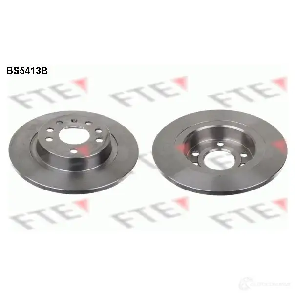 Тормозной диск FTE BS5413B PRW BXPH 607045 4028569694450