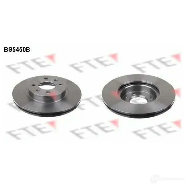 Тормозной диск FTE BS5450B 4028569694788 607124 WFO8 Y