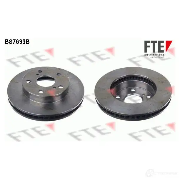 Тормозной диск FTE V3XZ M 608156 BS7633B 4028569703688