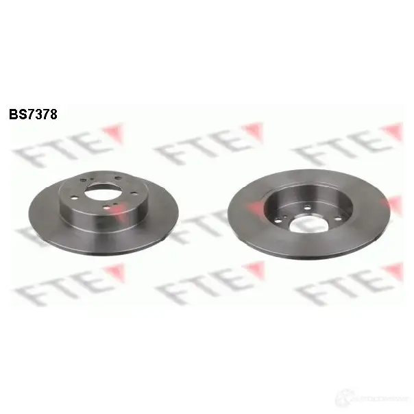 Тормозной диск FTE 4028569698731 KL8Z U5 BS7378 607786 изображение 0