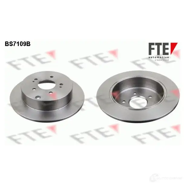 Тормозной диск FTE PPT GFGP 607319 BS7109B 4028569695761 изображение 0