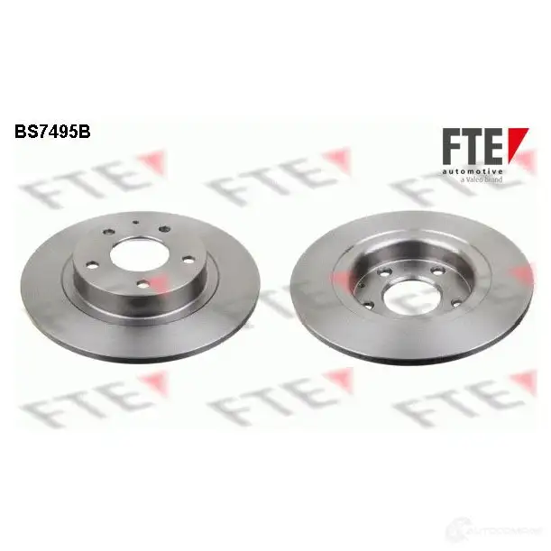 Тормозной диск FTE BAD YR BS7495B 4028569701059 607944